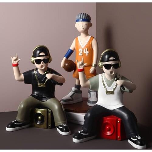 Basketball Boy Character Doll Ornaments Cartoon Dolls Desktop Decoration Living Room Home Decoration Accessories Birthday Gifts