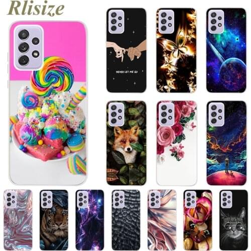 For Samsung A72 Case A725F Soft Slim Fundas Cute Patterned Cover For Samsung Galaxy A72 5G Phone Cases A 72 SM-A726B Full Bumper
