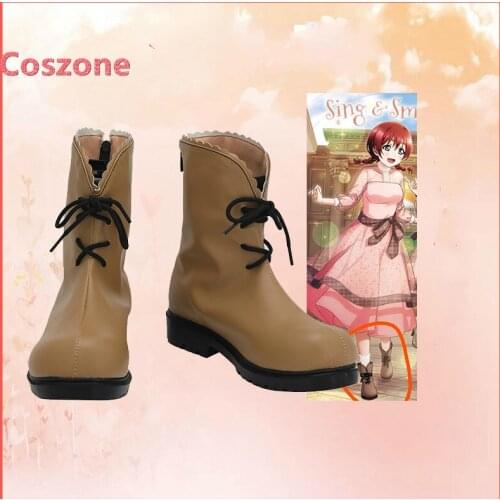 Love Live! Nijigasaki High School Idol Club Emma Verde Cosplay Shoes Boots Halloween Carnival Cosplay Costume Accessories
