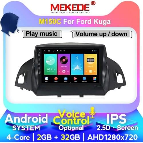 MEKEDE 2.5D Screen IPS Car DVD GPS Player For ford kuga 2013 2014 2015 2016 2017 Car Radio Stereo Auto Head Unit Navigation Wifi
