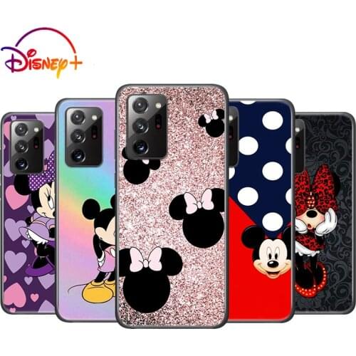 Cute Mickey Mouse For Samsung Note 20 10 8 9 M02 M31 S M60S M40 M30 M21 M20 M10S M01 M62 F62 Ultra Pro Plus Phone Case