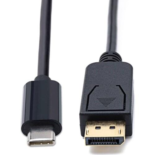 MLLSE USB-C 3.1 To DisplayPort DP 4K UHD HDTV Cable Replacement Fit For MacBook Laptop Chromebook CB0523