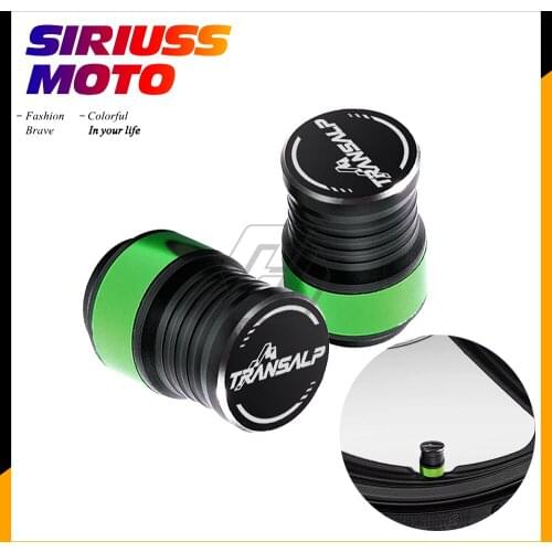 Motorcycle Accessories Wheel Valve Stem Cap Set Case for Honda XL700VA XL600V Transalp 400V