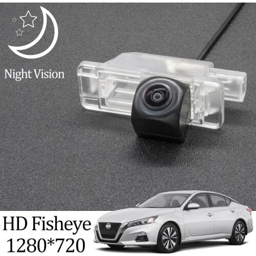 Owtosin HD 1280*720 Fisheye Rear View Camera For Nissan Altima L34 2019 2020 Car Vehicle Parking Accessories