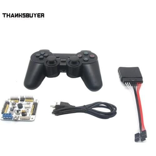 Servo Controller Driver Board 32 Channels with PS2 Handle for Robot Mechanical Arm DIY