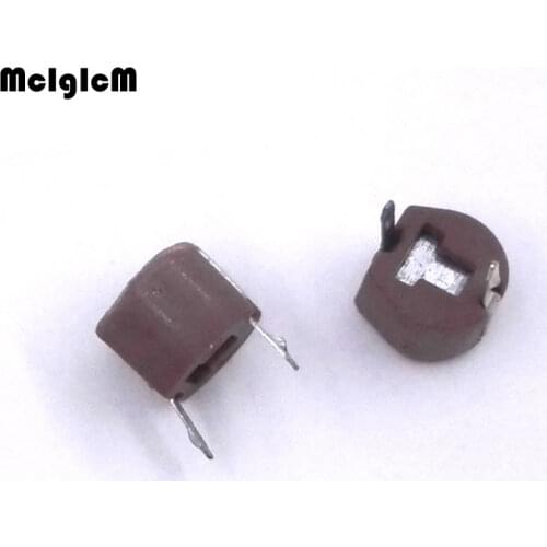 MCIGICM 20pcs JML06-1-60P 60pf 6mm JML06-1 DIP trimmer Adjustable capacitor variable capacity