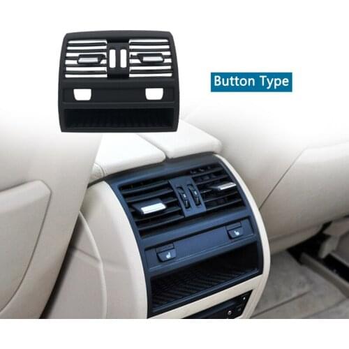 For BMW 5 Series F10 F18 Air Conditioning Vent Outlet Rear Center Console Fresh Air Outlet Vent Grille Cover Auto Accessories
