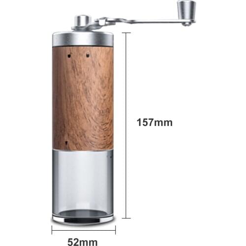 Hand Coffee Grinder Coffee Mill with Ceramic Core Coffee Bean Grinder Bean Mill for Home and Outdoors Coffee Milling Machine