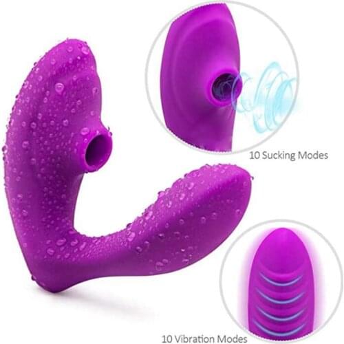 Erotic Sex Toy Rose Flower Sucking Vibrators Vagina G Spot Clit Pleasures Couple Playing with Dual Powerful Stimulator Massager