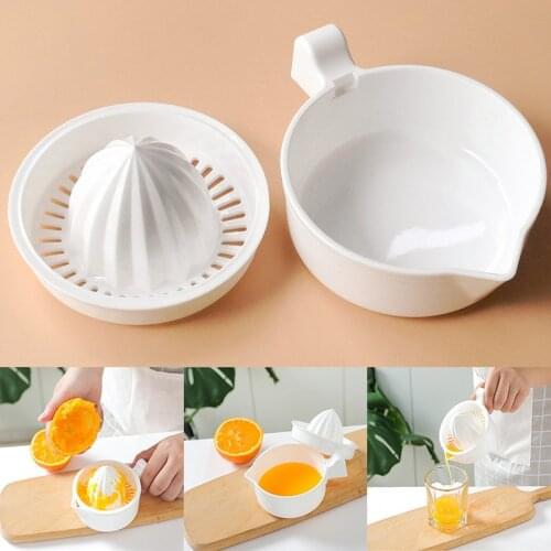 1pcs High Quality Manual Citrus Juicer for Orange Lemon Fruit Squeezer 100% Original Juice Child Life Potable Juicer Machine