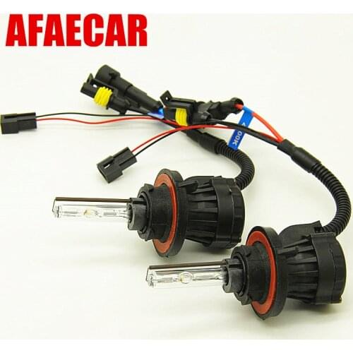 2PCS 12v 6000k 55W CAR H13 high low bi-xenon hid headlight 8000k lamp