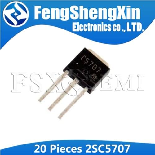 20pcs/lot New 2SC5707 C5707 TO-251 Silicon NPN Power Transistor