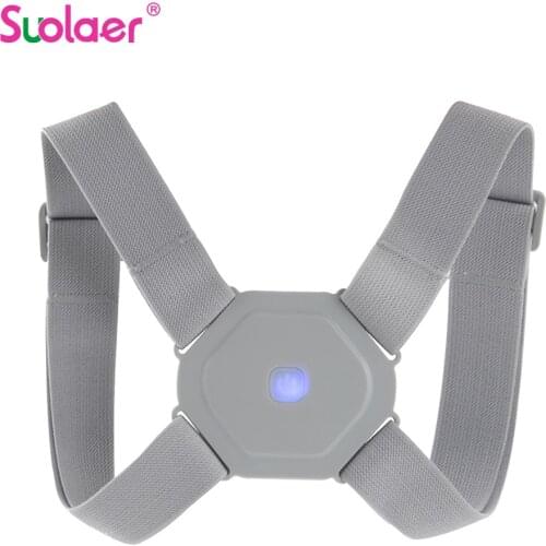 2021 Intelligent Posture Corrector Electronic Reminder Back Support Adjustable Smart Brace Support Belt Shoulder Training Belt