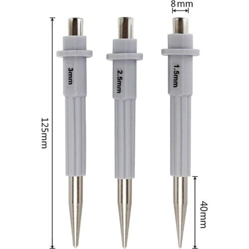 3Pc Portable Impact Location Non Slip Positioning Mark Durable Center Hole Nail Punch Set Handheld Alloy Steel Punch Positioner