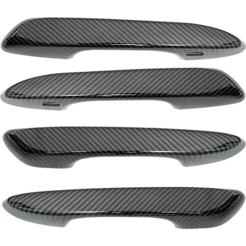 AU04 -for Lexus Es Es200 260 300H Door Handle Trims Carbon Fibe Decorative Interior Mouldings Accessories 2018-2020