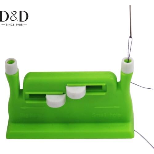 D&D New Easy Automatic Needle Threader Wire Stitch Insert Craft Helpful Elderly Guide Needlework Sewing Tool
