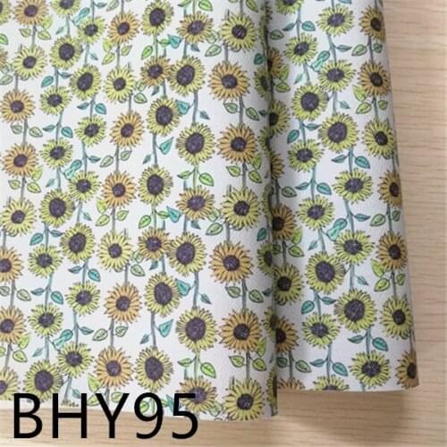 Free shipping 7.6*12inch cartoon print synthetic leather fabric for DIY accessories BHY95