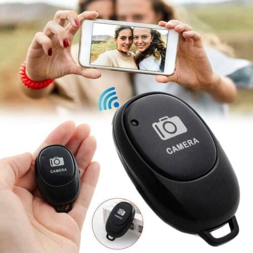 Wireless Bluetooth Self-timer Button For iOS Android Remote Artifact Self-timer Phone Control Mobile Shutter Camera E9Q8