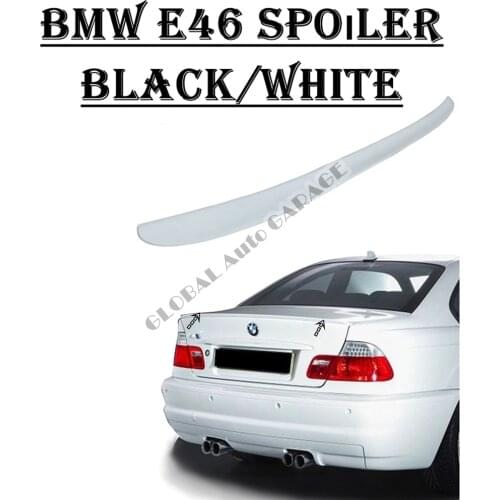 For BMW E46 3 SERİES Hatchback Spoiler 1997-2006 Auto Accessory Universal Spoilers Car Antenna For Car Styling Sill Diffüser