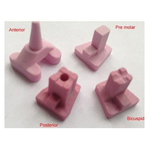 20pcs Dental Lab Ceramist Tool Ceramic Firing Pegs for Single Porcelain Furnace Crown Oven Tray-4 sizes