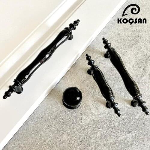 Asos Black Porcelain Handle Models, Ceramic, Kitchen, Drawer, Door, Furniture, Rustic, Luxury and Modern Cabinet Handles