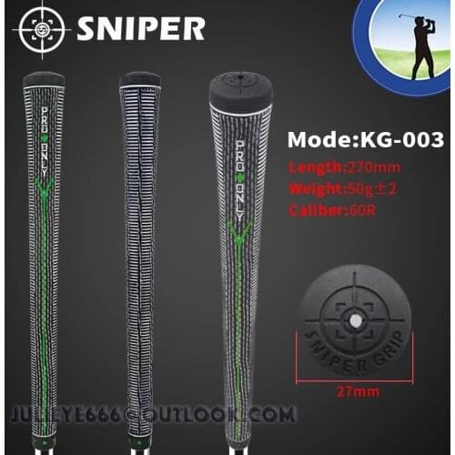 SNIPERGRIPS Golf Club Grips 13pcs/Lot New Style Cotton Yarn Non-Slip Golf Grip 3 Colors