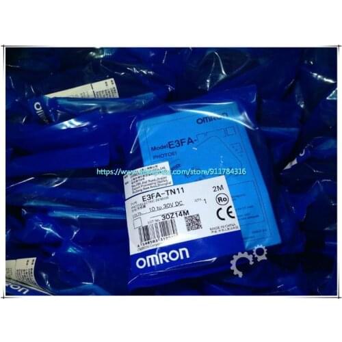Omron new photoelectric switch E3FA-TP11 E3FA-TN11 E3FB-TN11 E3FB-TP11 E3FA-DP12 E3FA-VN11 E3FA-DN11 E3FA-DN12 E2B-M12KN08-WZ-C1