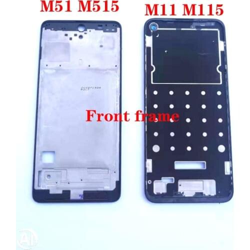 For Samsung Galaxy M51 M11 M515 M115 Front LCD Housing Middle Faceplate Frame Bezel Replacement Parts
