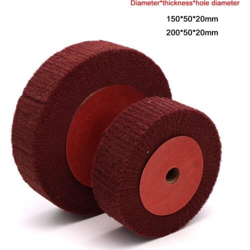 Polishing Wheel Grinding Disc Non-woven Scouring Pad Buffing Wheel For Angle Grinder