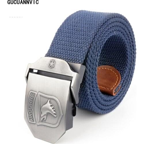 Manufacturers selling the armys 101 airborne division outdoor leisure belt thickening canvas belt wholesale Mens belt