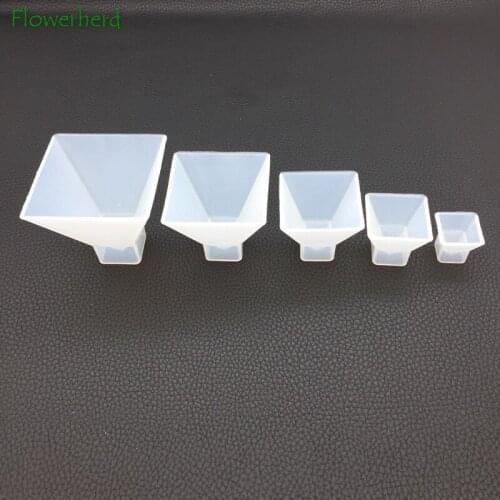 Crystal Epoxy Resin Molds Pyramid Candle Silicone Mold DIY Candle Making Supplies Gypsum Aromatherapy Triangle Resin Accessories