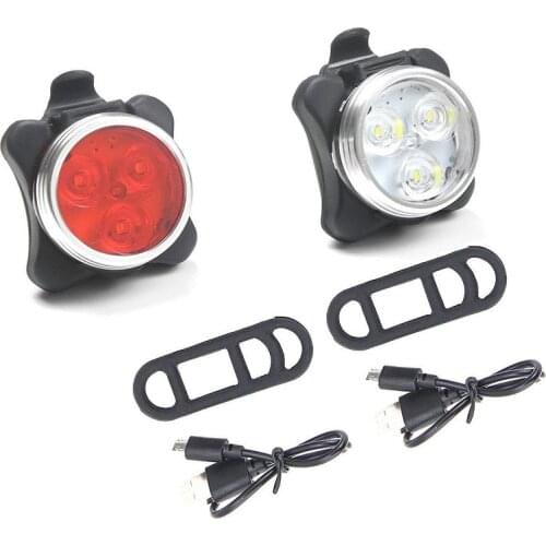Mountain Bike Light COB Warning Tail Light LED Head Front Tail Clip Light Lamp Outdoor Cycling Bike Accessorie Bike Light