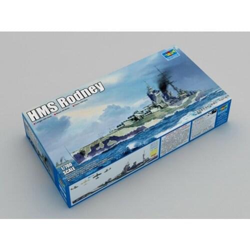 Trumpeter 06718 1/700 HMS Rodney - Scale Model Kit