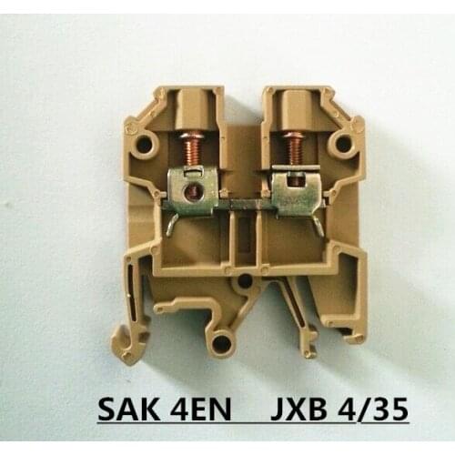 High quality 50pcs/lot SAK-4EN Universal combined terminal blocks JXB 4/35