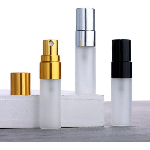 100 Pcs/lot 3ml Sample Spray Bottle For Gift Portable Glass Perfume Bottle Atomizer Container Perfume Pump Travel Bottles