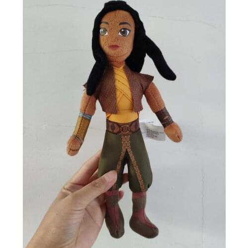2021 Disney Raya and The Last Dragon Raya 28cm Plush Doll Stuffed Animal Toy