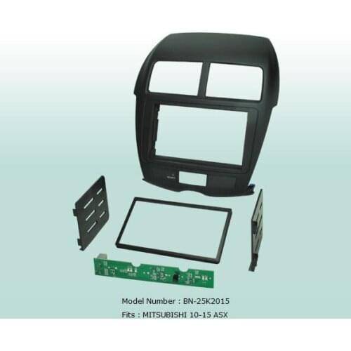 Car Fascias Stereo Radio Audio Panel Navigation Frame Dash Kit For Mitsubishi ASX 2010 2011 2012 2013 2014 2015