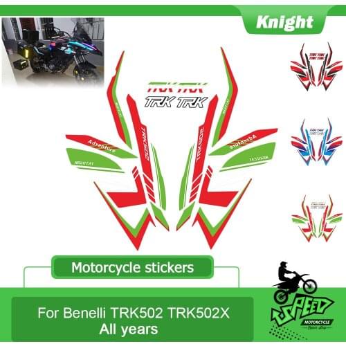 For Benelli TRK502 Motorcycle TEAM GRAPHICS & BACKGROUNDS DECALS STICKERS Accessories Kits For Benelli TRK 502 TRK502X