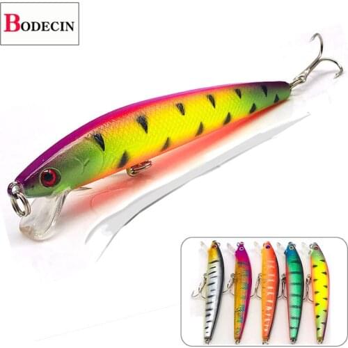 Jerkbait Minnow Crankbait Fishing Lure Tight Wobbler Slow Sinking Carp Trout Pike Hard/Artificial/Fake Bait For Fishing Tackle
