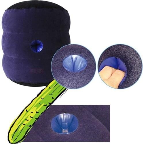 Solo Male Pillow Humping Cushion Blowjob Sex Toys For Men Inflatable Doll Gun Rack Masturbation Adults Products