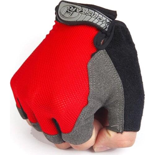 2019 New Summer Style High Elastic Breathable Mesh Half-fingered Outdoor Sports Cycling Gloves Riding Gloves Fitness Gloves