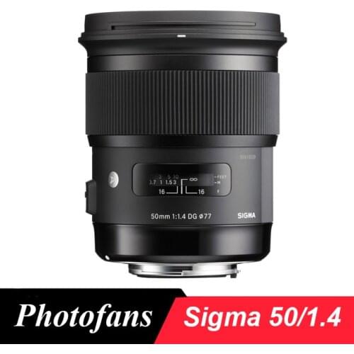 Sigma 50/1.4 lens for Canon 50mm f/ 1.4 DG HSM Art Lens
