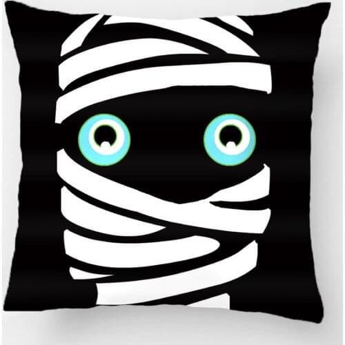 Halloween Vampire Mummy Gifts Halloween Decor Throw Pillow Case Decorative Cushion Cover Pillowcase Customize Gift For Sofa Seat