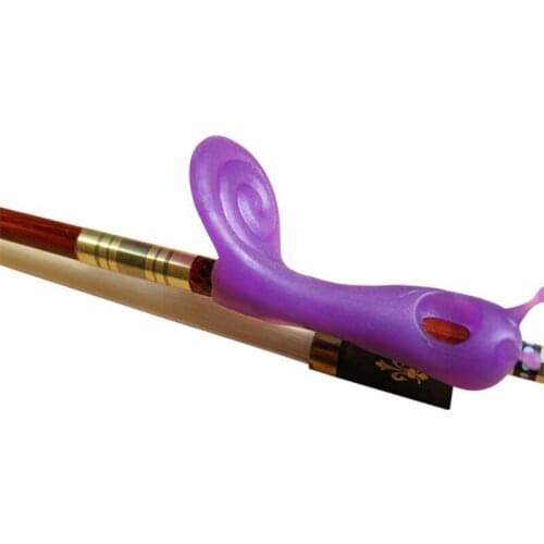 Hold Violin/Viola Bow Holder Snail Shape Violino Bow Posture Corrector for Child Learn Violin Teaching Aid Partner Accessory