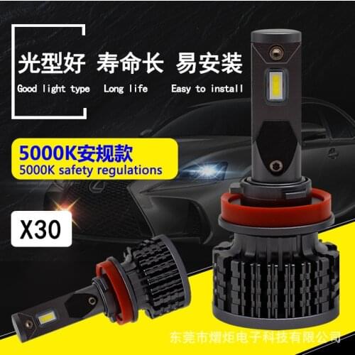 5000K high brightness automobile LED headlamp LED lamp 9005h11h7h4 far and near lamp bulb manufacturer wholesale super bright