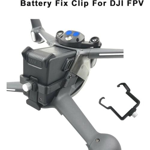 Drone Battery Safety Buckle Flight fixed Clip Bracket Battery Anti-separation Anti-dropping for DJI FPV Drone Accessories