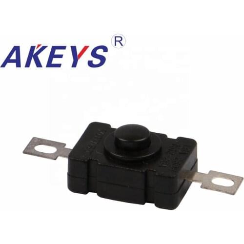 10PCS 1812-A Rectangular flashlight switch with straight foot