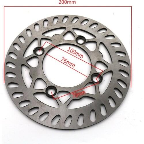 200mm Universal Front brake disc for Motorcycle dirt bike pit bike KLX CRF Chinese Bike