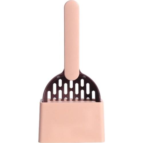 50LB Cats Poop Scoop with Storage Box Cleaning Shovel Kitten Litter Holder Pet Garbage Scoop Lightweight Cleanup Tools