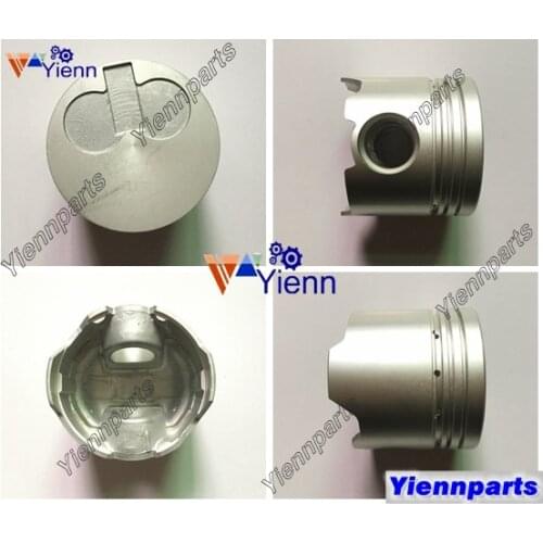 For Toyota 2C Piston with pin clips Truck Excavator Diesel Engine Spare Parts